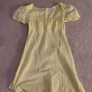 yellow urban sundress